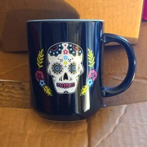 Skull coffee mug